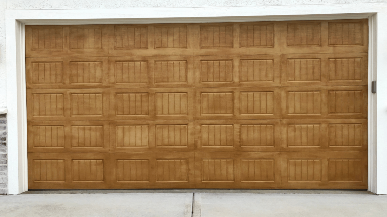 Why is there a gap on one side of my garage door