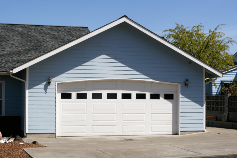 How long does it take to remove and replace a garage door